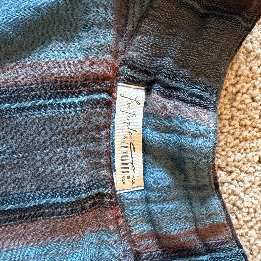 Free People X Cp Shades Plaid Tunic View 5